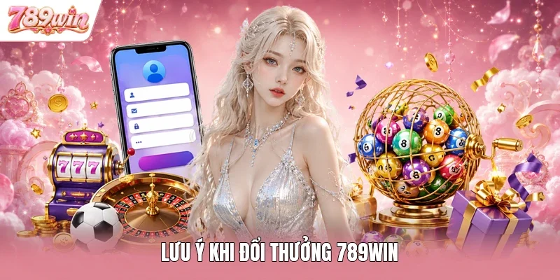 Lưu ý khi đổi thưởng 789WIN